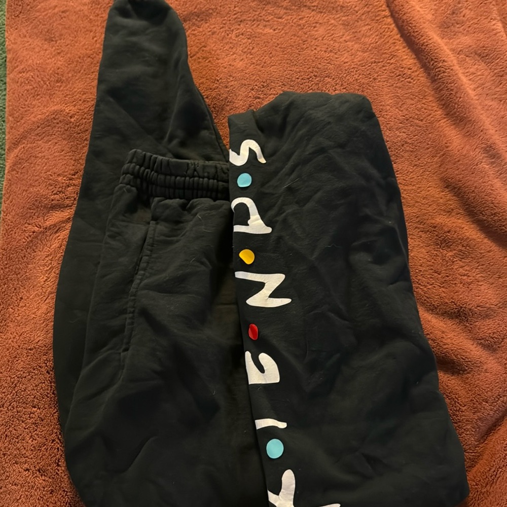 Black sweatpants
